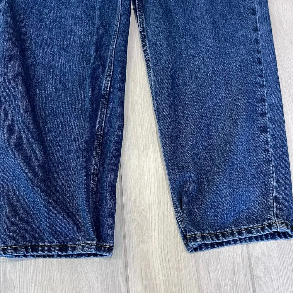 Levi's 550 Jeans Men's 34/29 Relaxed Fit Tapered Blue Wash Red Tab
